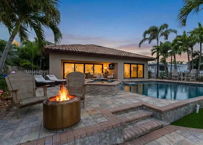 Harbor Waterfront Pool Firepit Clearwater Beach